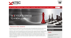 Desktop Screenshot of ktec.com.au